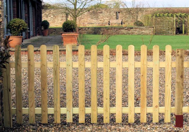 Lollipop fence boards hotsell